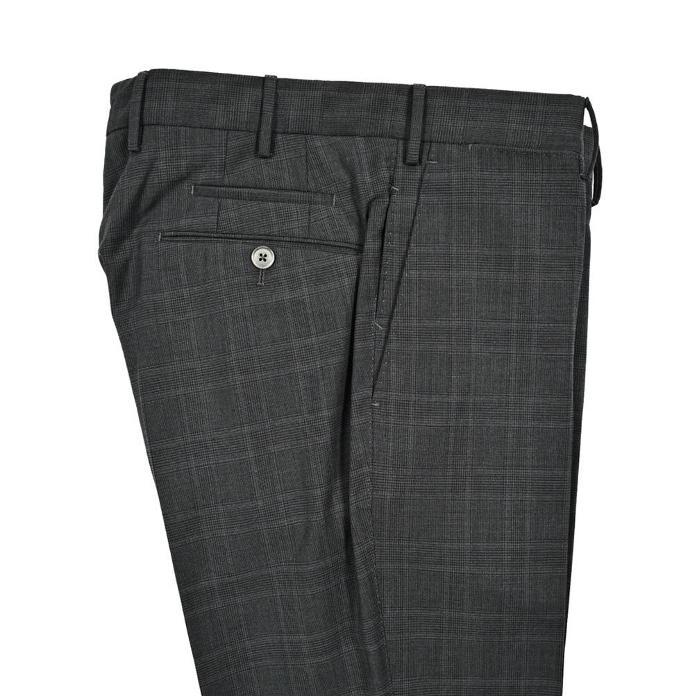 【新品・56サイズ】ピーティートリノ・ストレッチグレンチェックスラックスパンツ