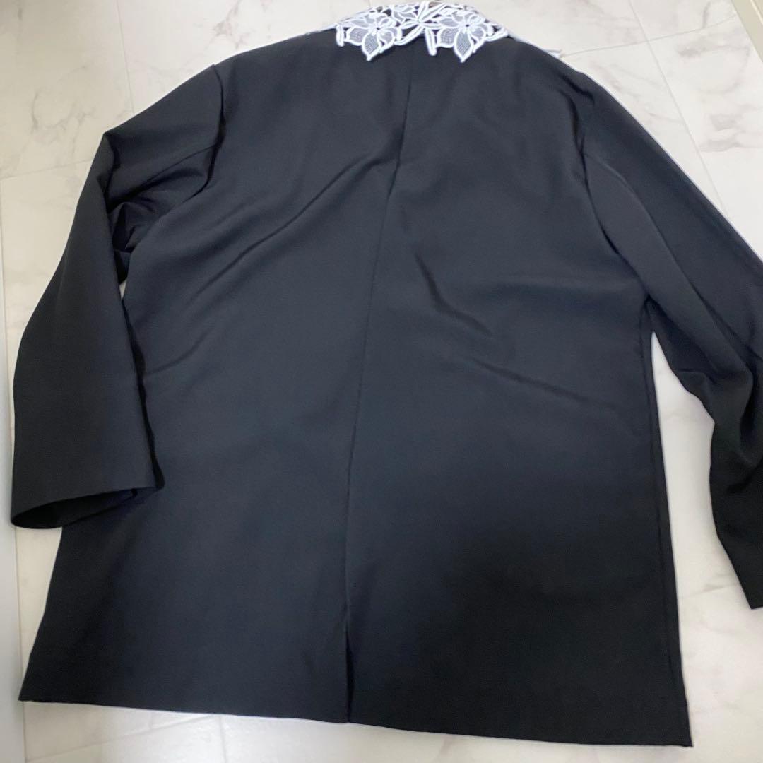 現行品✨新品タグ付き✨LAGUNAMOON レースデタッチドカラージャケット