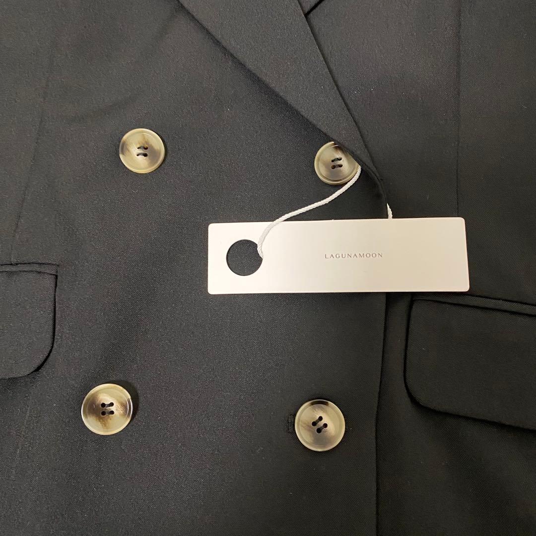 現行品✨新品タグ付き✨LAGUNAMOON レースデタッチドカラージャケット