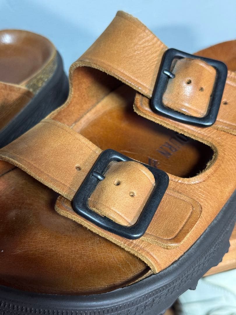 【廃盤】即完売品　ナイジェルケーボン　レザーサンダル　サイズM