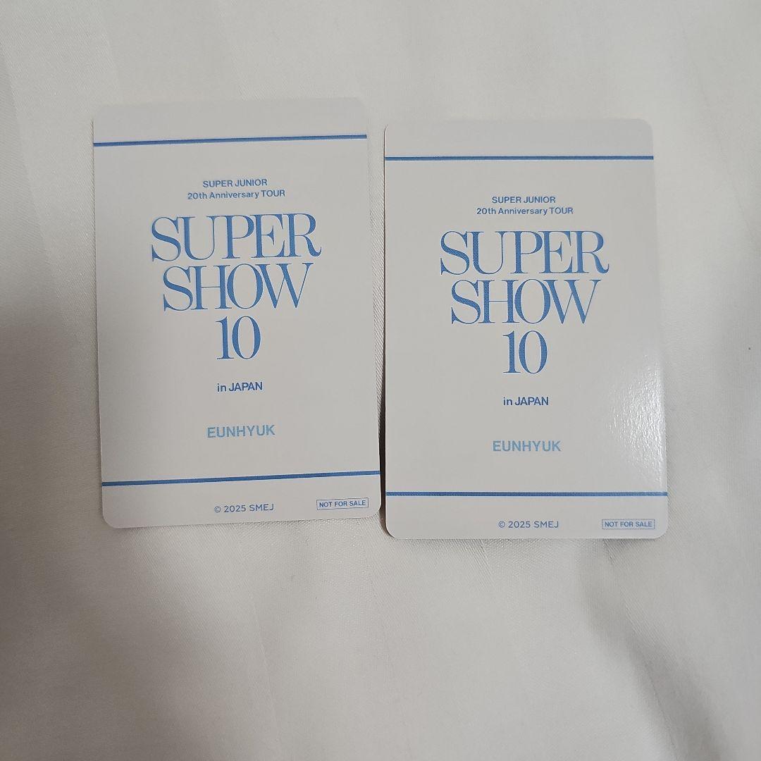 Super Junior　SJ SS10 会場購入特典 トレカウニョク