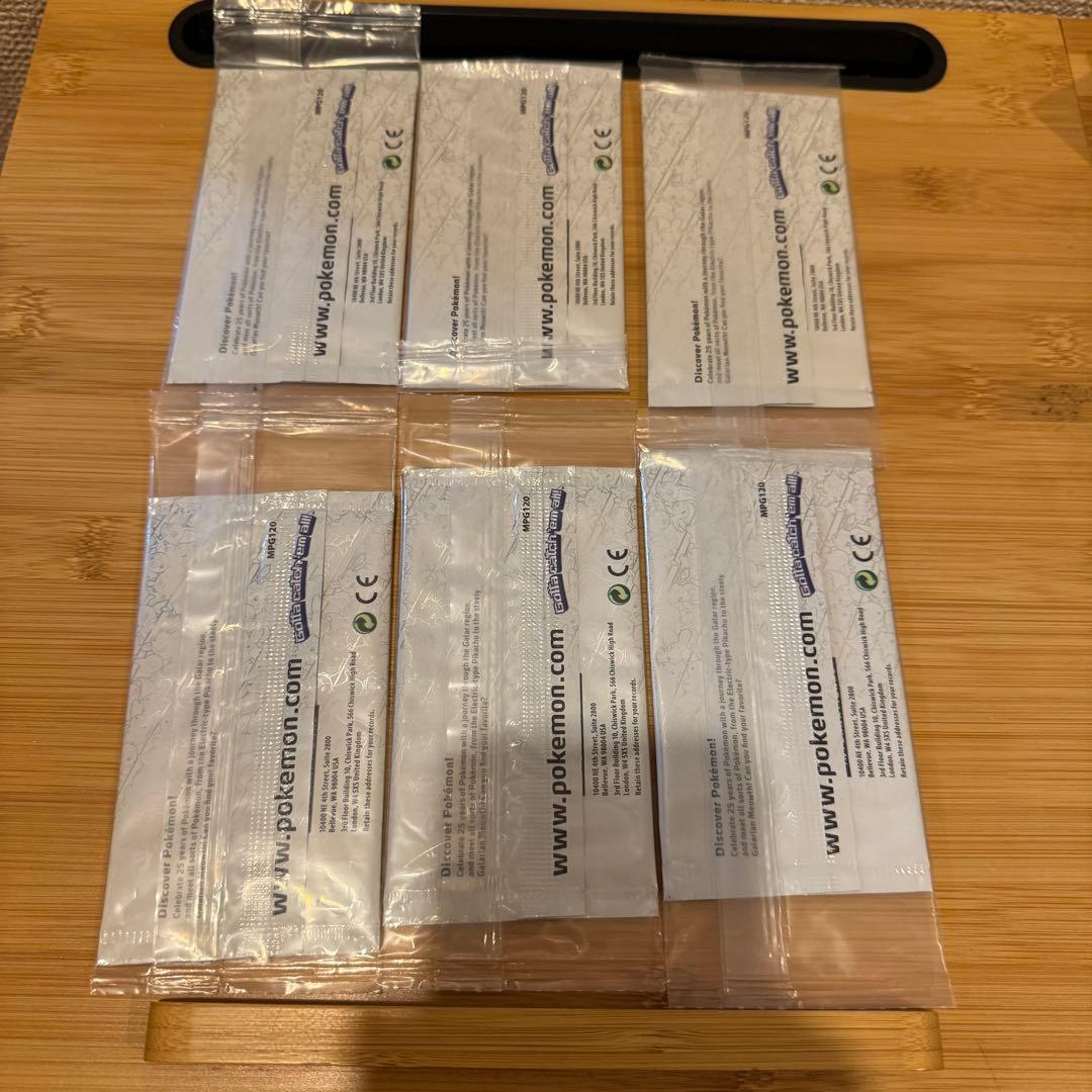 6パック 25th ゼネラルミルズ プロモカードパック 新品未開封 ピカチュウ