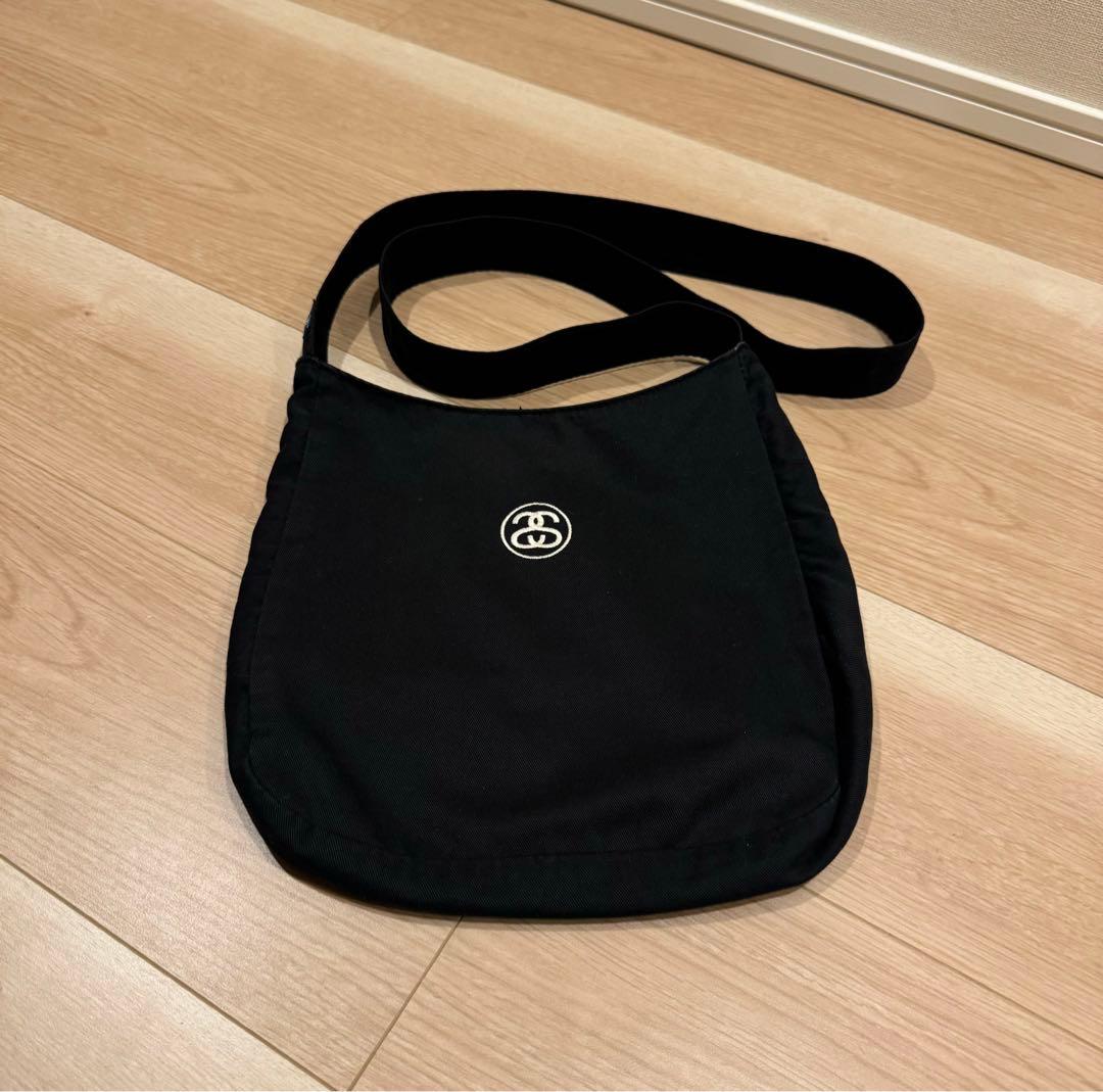 レア old stussy ショルダーバッグ サコッシュ 紺タグ 90s