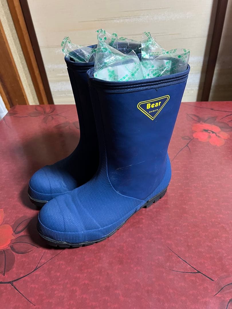 Bear 青 長靴