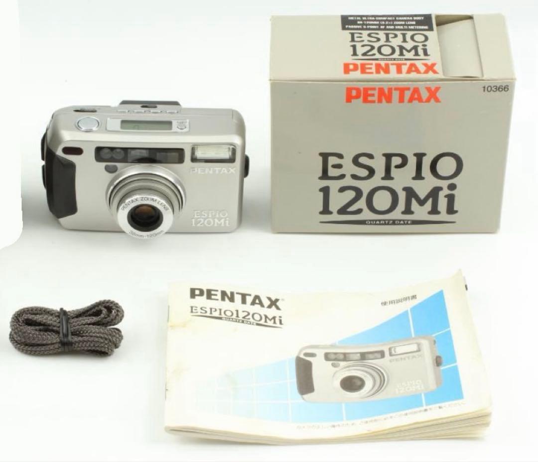 【美品✨完動品 説明書付き】PENTAX ESPIO 120mi