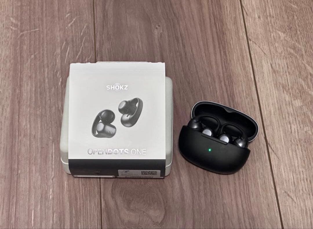 【美品】SHOKZ OPENDOTS ONE ブラックイヤーカフ型Dolby対応