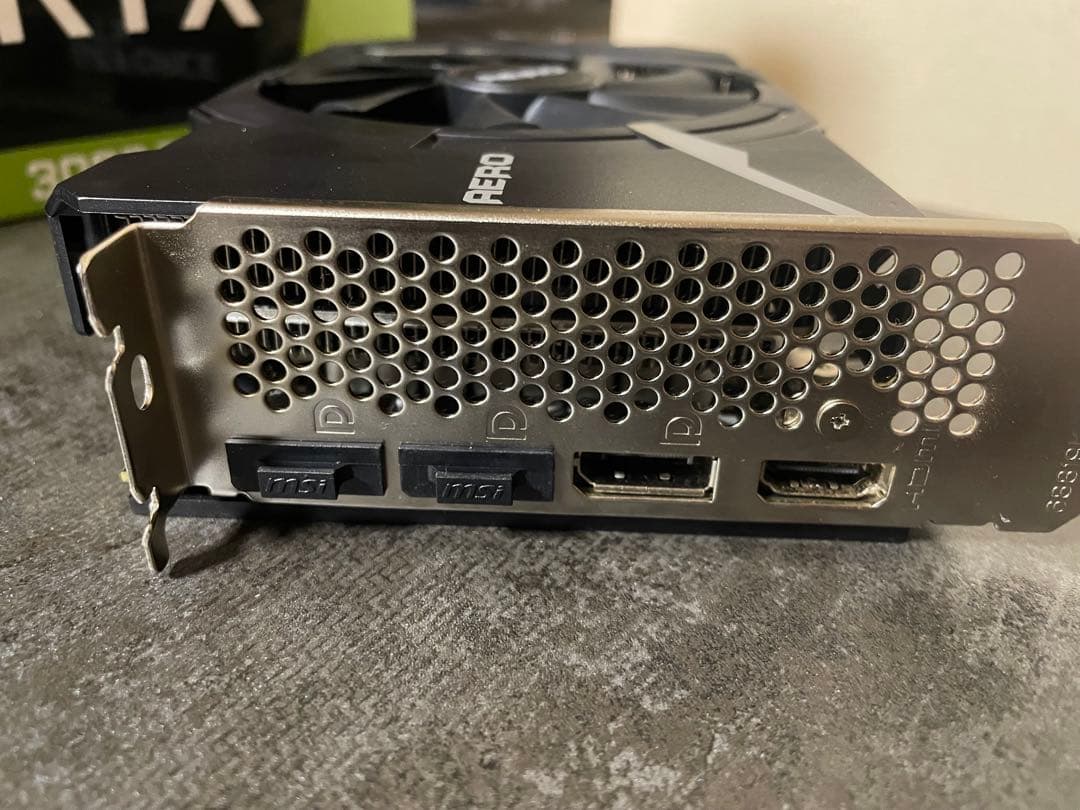 グラフィックボード・グラボ・ビデオカード MSI AERO ITX GEFORCE RTX 3060 Ti