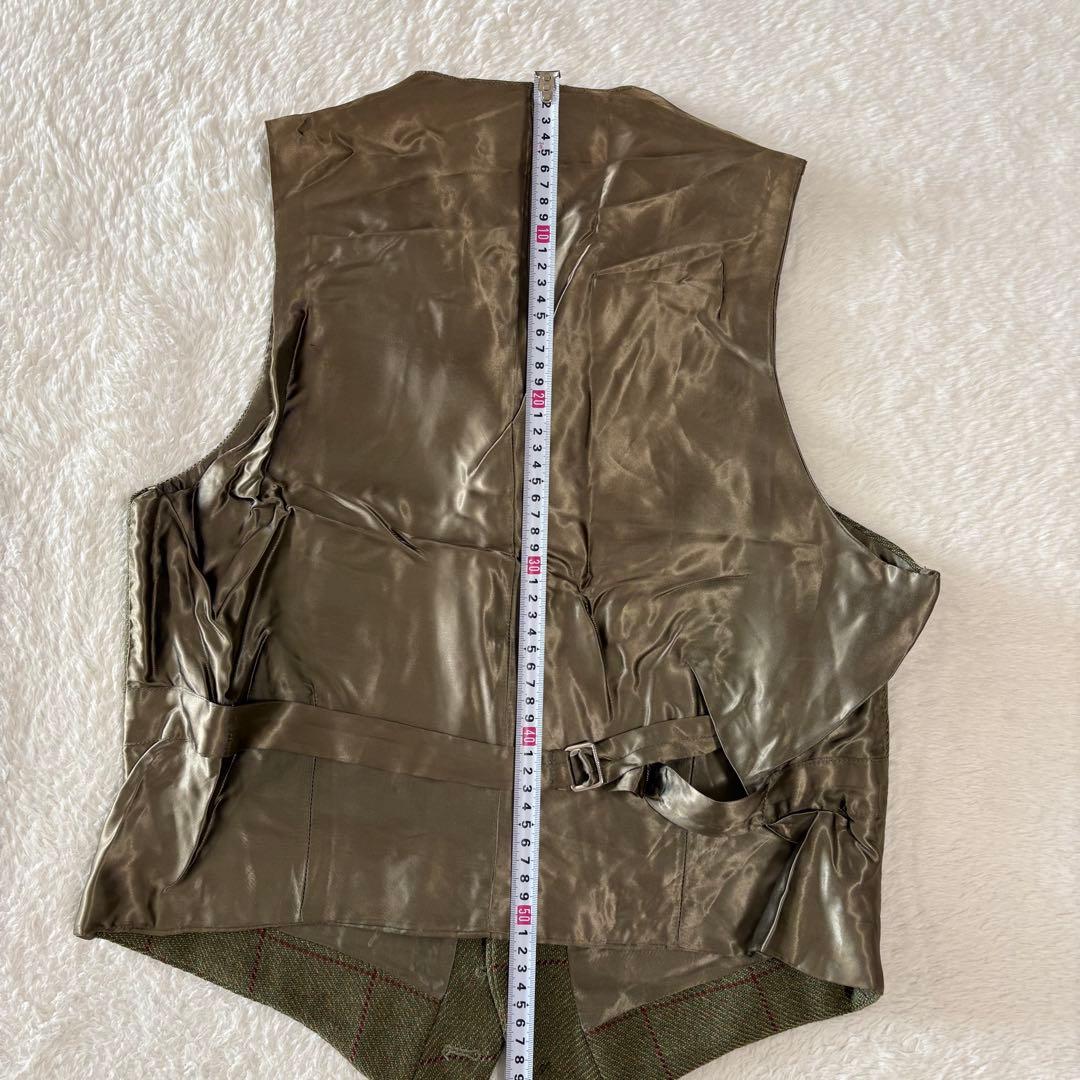 コーディングス CORDINGS 襟付きツイードジレ 150周年記念 40