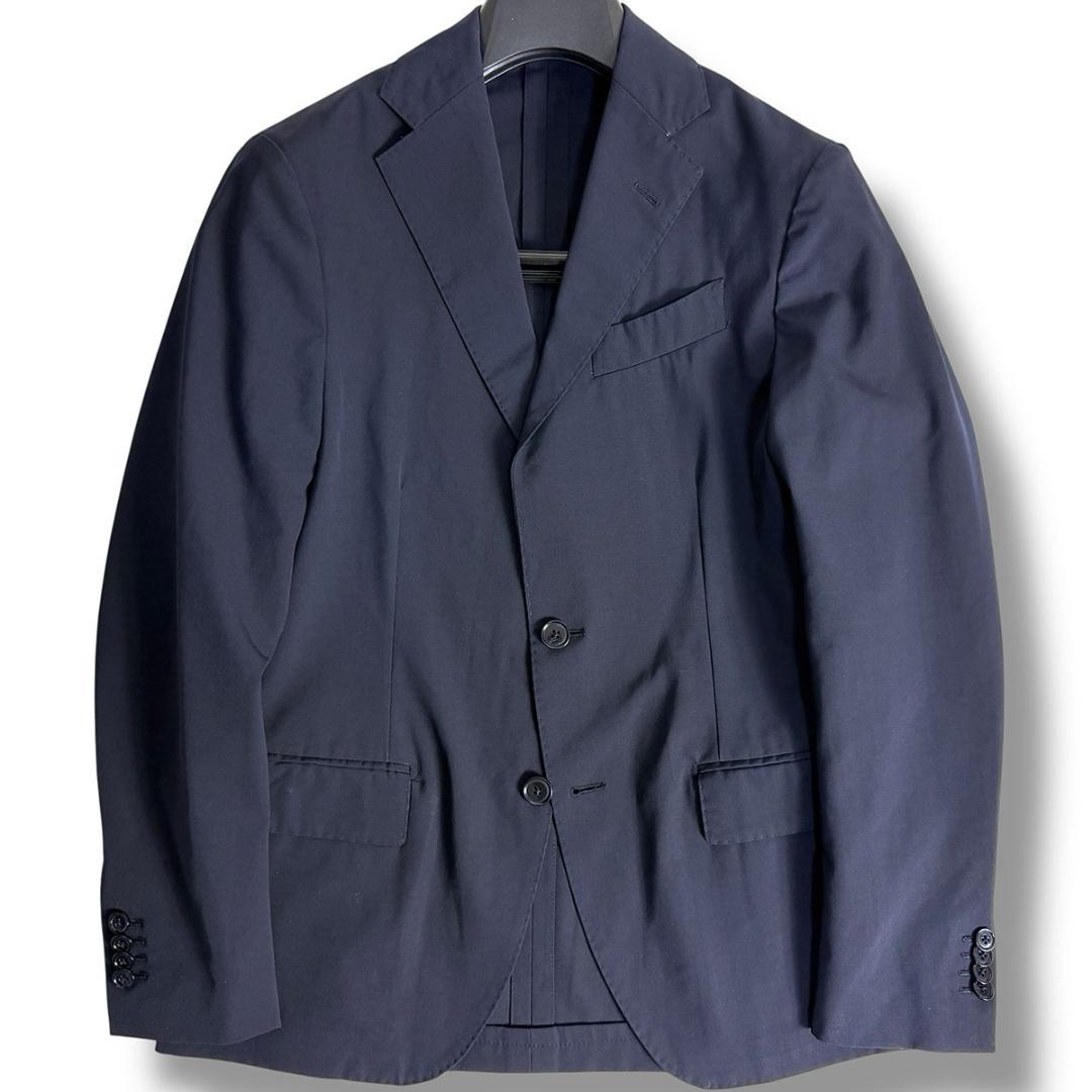 J7209 美品 ラルディーニ easy wearトラベルスーツ ネイビー 44