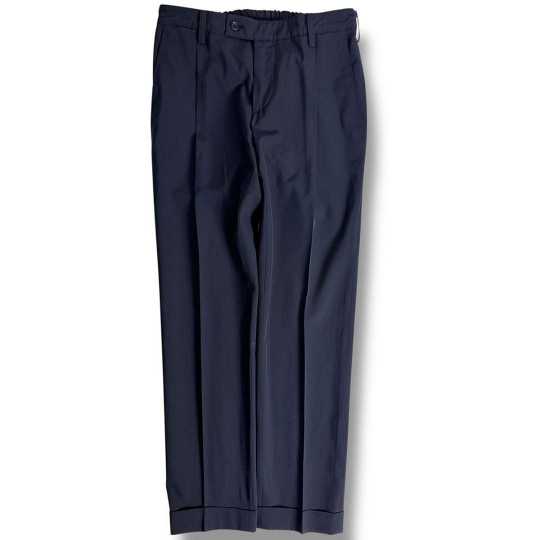 J7209 美品 ラルディーニ easy wearトラベルスーツ ネイビー 44