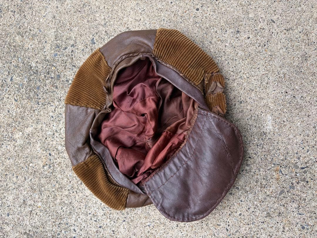 値下げ60s70sパッチワークキャスケットvintage古着ジャンティーク