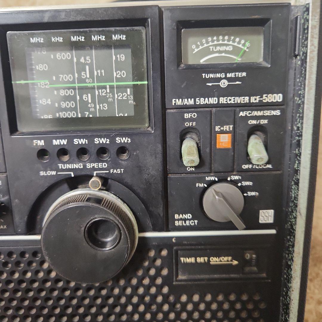 【1150】SONY ICF-5800 スカイセンサー5800