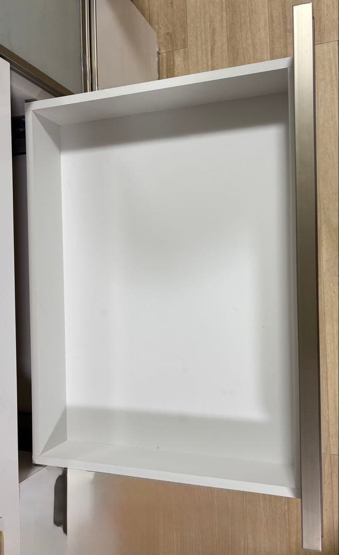 １月4日まで売り切り価格　ホワイト食器棚 ガラス扉付き　アリストⅡ90OPWH