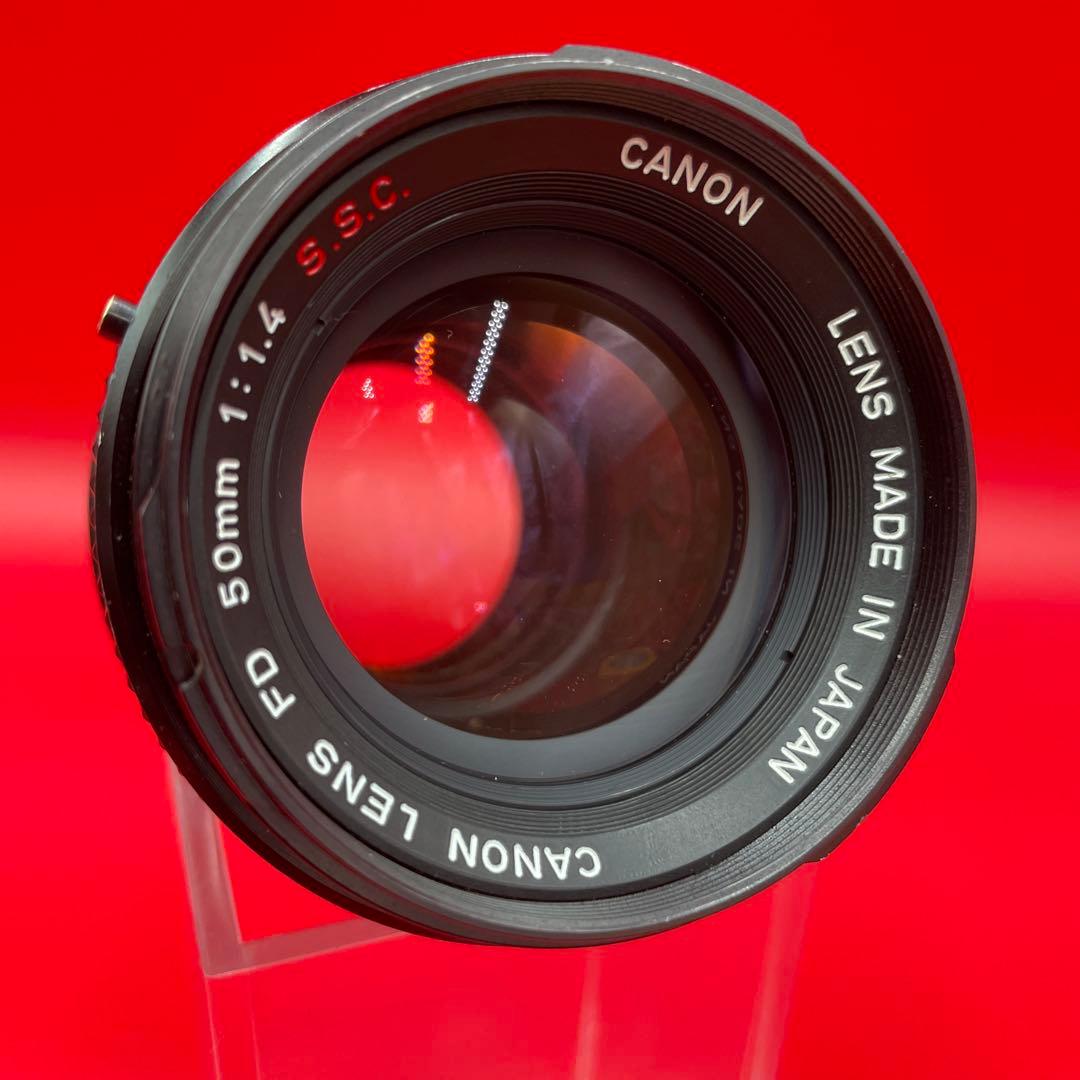 Canon FD 50mm F1.4 S.S.C. 単焦点 カビ・曇りなし
