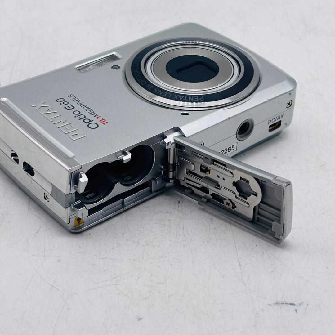【美品動作確認済み】PENTAX Optio E60 単三電池