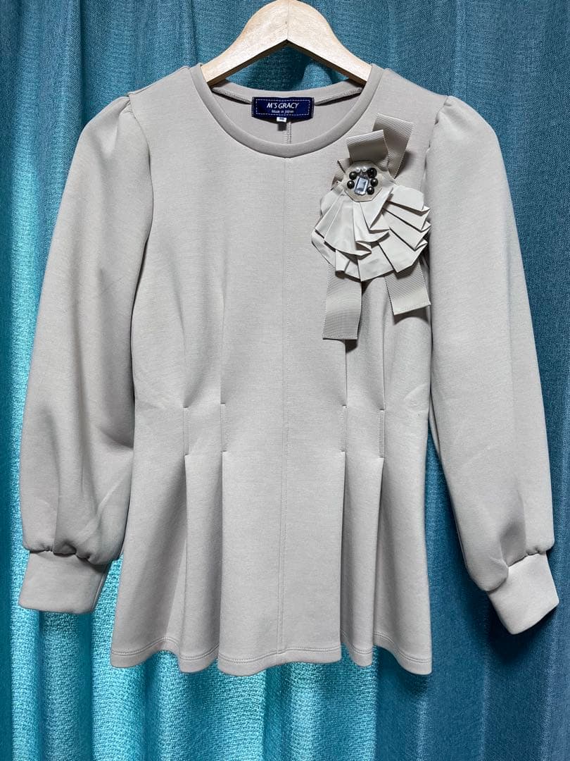 M's gracy新品未使用☺︎ウエストタックチュニック　38サイズ