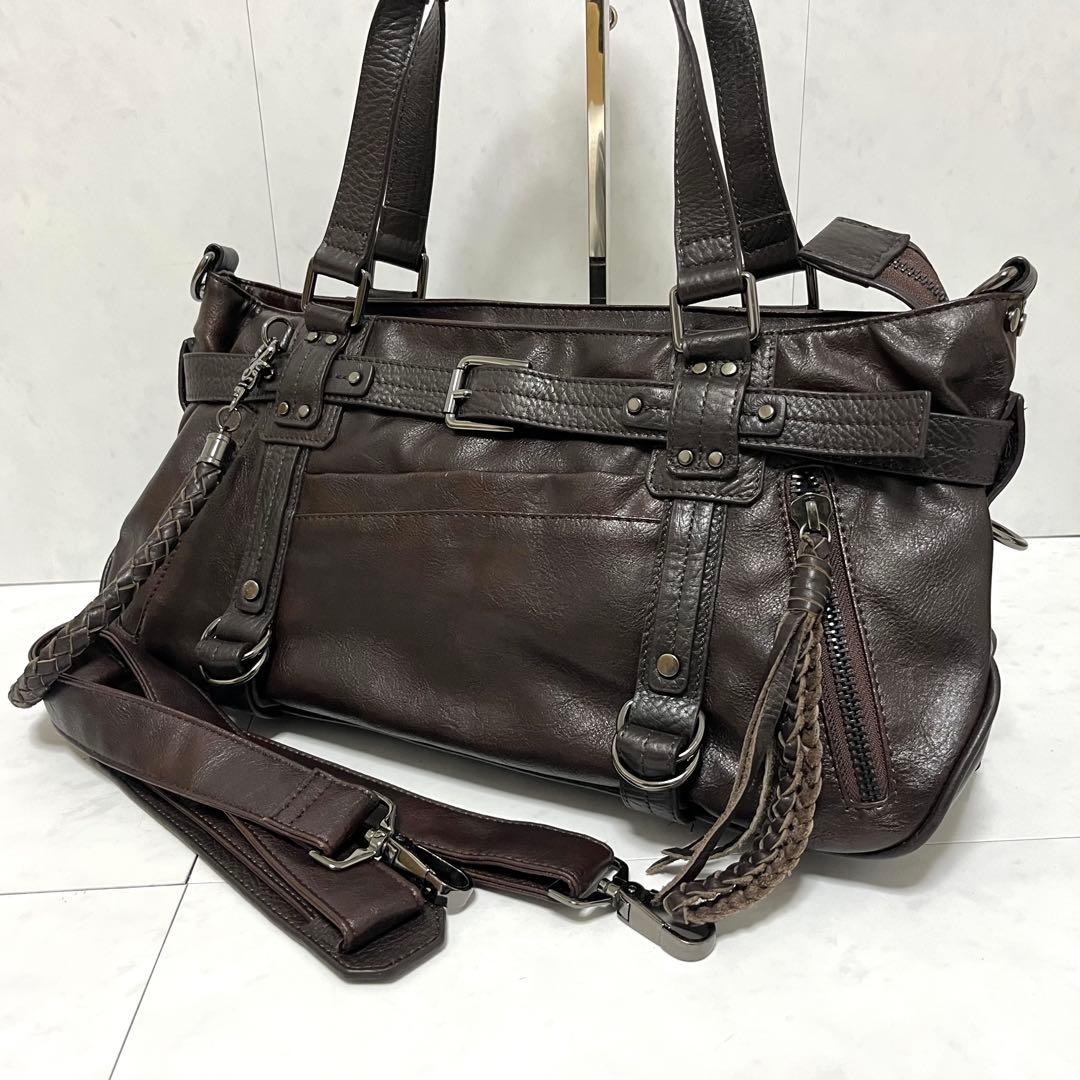 バッグ 00s archive shoulder bag grunge 2way