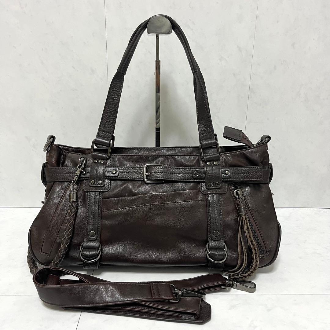 バッグ 00s archive shoulder bag grunge 2way