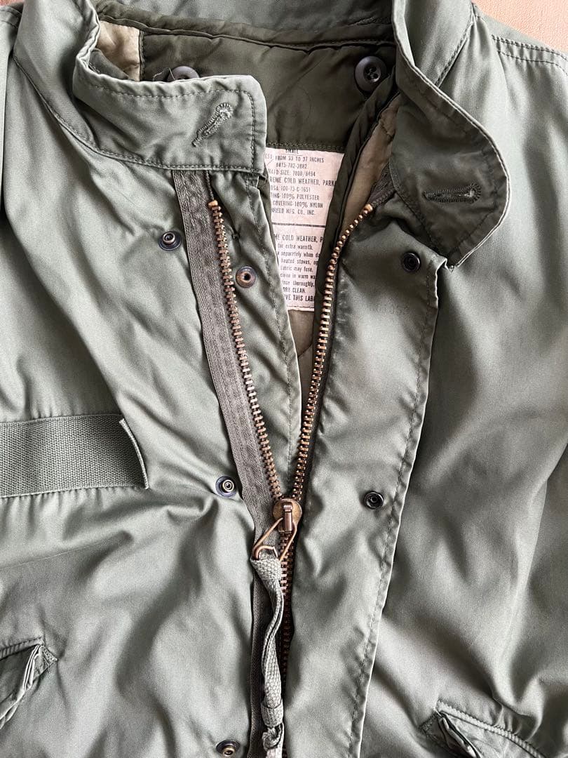 【米軍実物】M65フィッシュテールパーカ - XSMALL