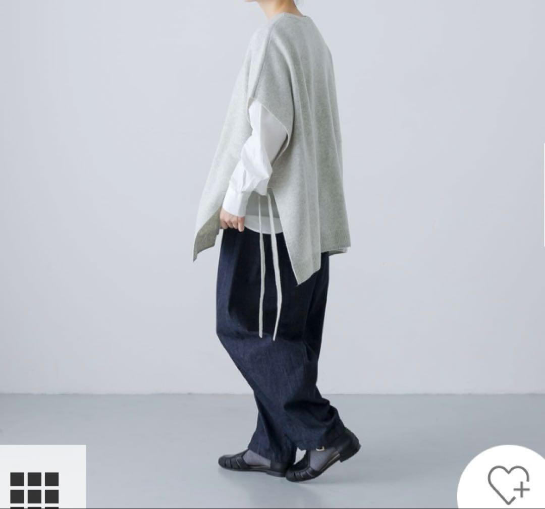 クムかぐれ　ハミルトンワイドニットベスト