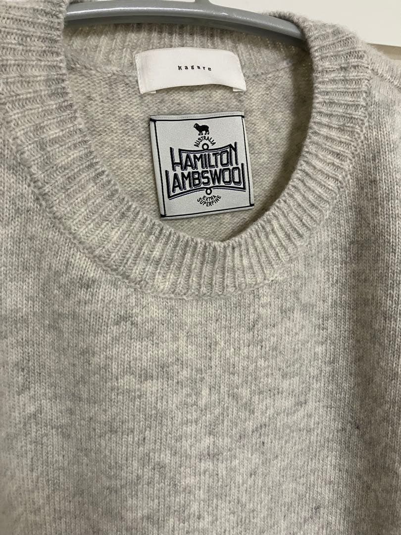 クムかぐれ　ハミルトンワイドニットベスト