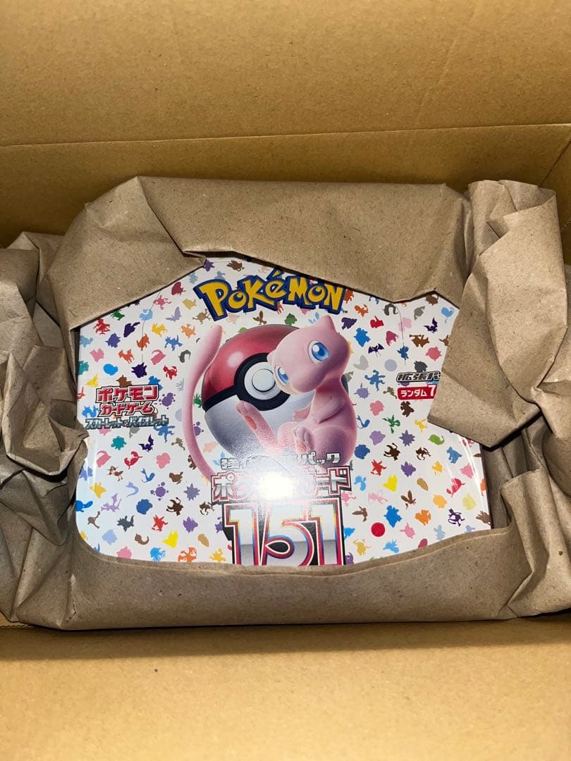 ポケモンカード151 ミュウデザイン (シュリンク付き)