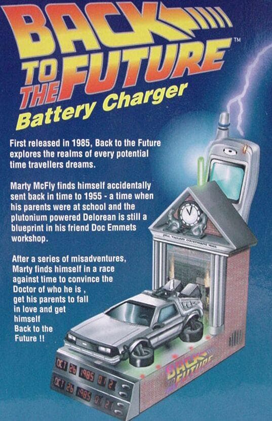 ★非売品★光/音声/♪曲♪★バック・トゥ・ザ・フューチャー★チャージャー★