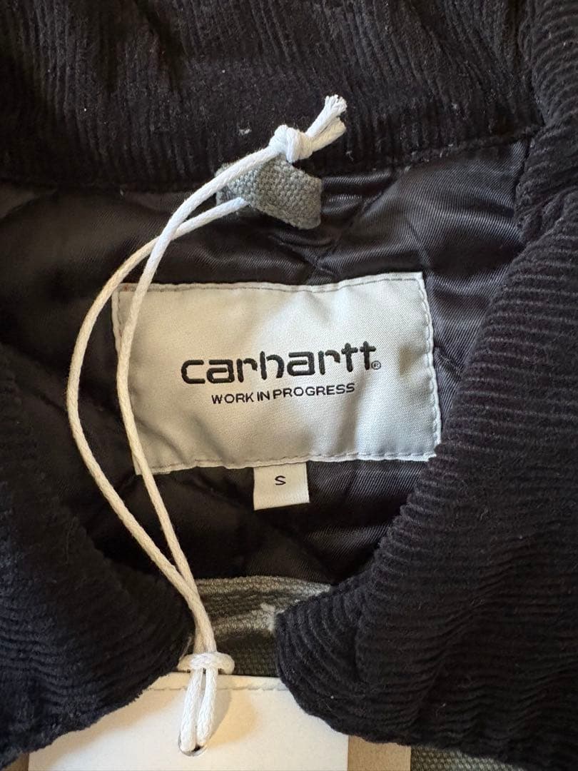 ksk様Carhartt コートジャケット グリーン smoke green S