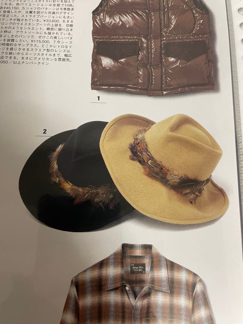 【最終価格】ナンバーナイン 08AW ポートランド期 フェザーハット