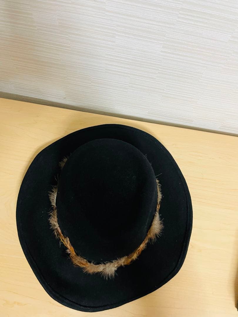 【最終価格】ナンバーナイン 08AW ポートランド期 フェザーハット