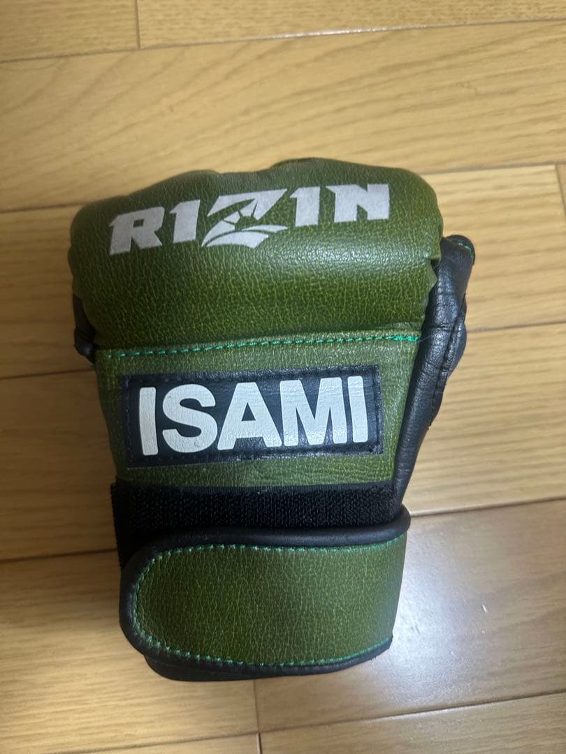 ア*読様 RIZINオープンフィンガーグローブsサイズ