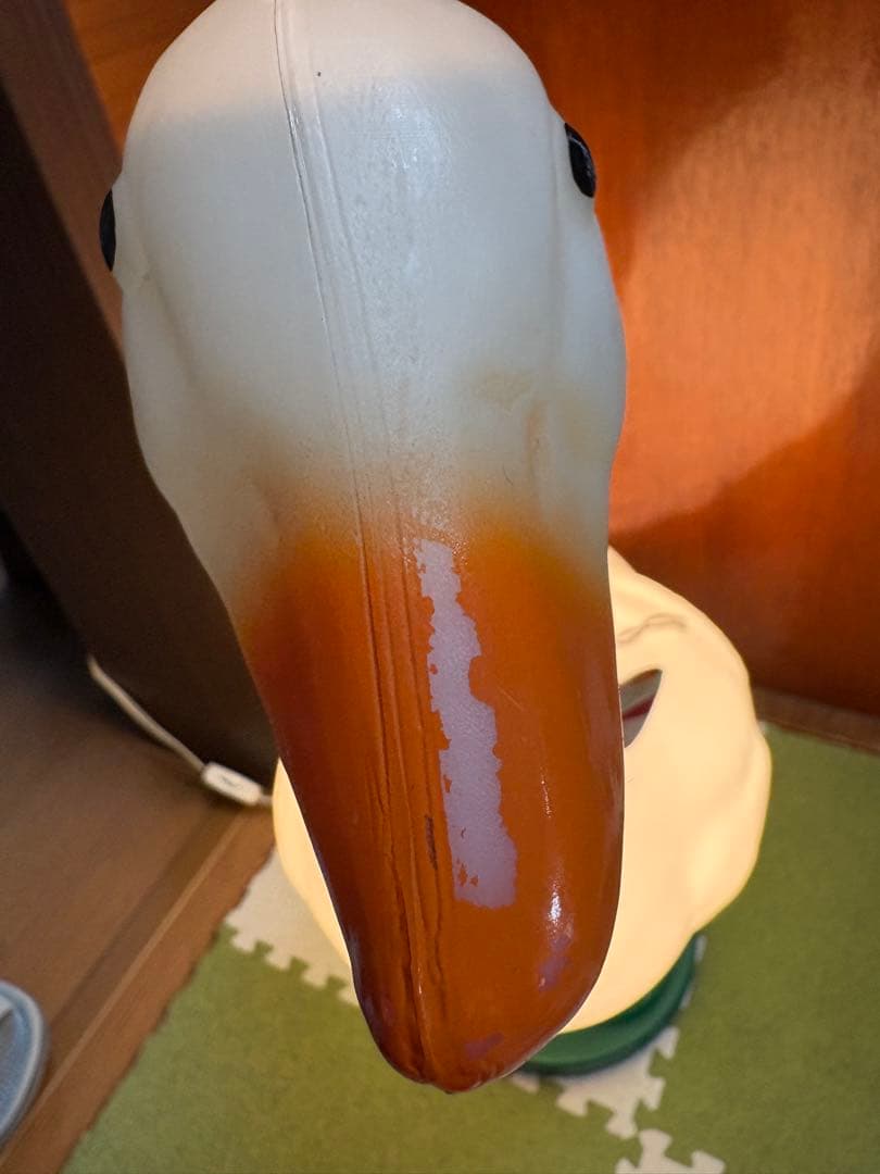 希少　アヒル型ヴィンテージランプ　昭和レトロ