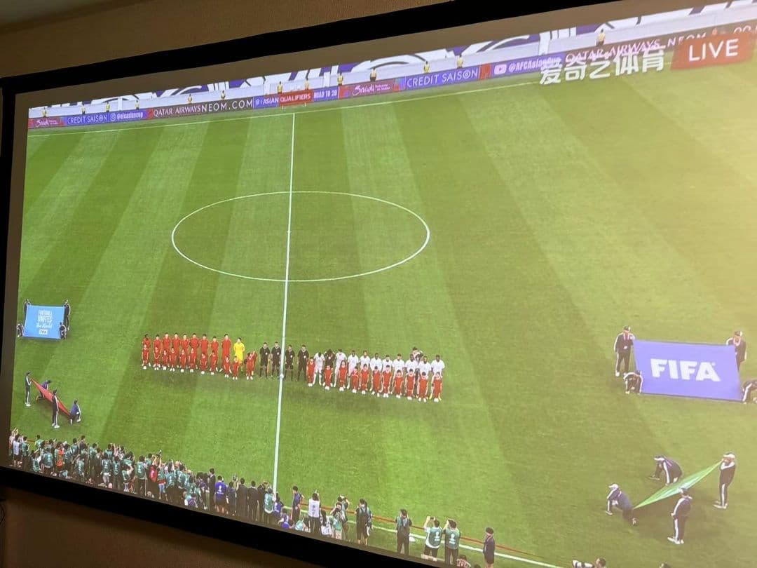 ちむ アルミ製折りたたみ式プロジェクタースクリーン