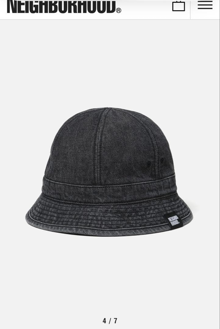 NEIGHBORHOOD バケットハット DENIM BALL HAT
