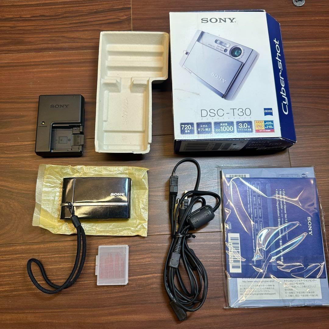 SONY Cyber−Shot T DSC-T30 デジカメ 2750