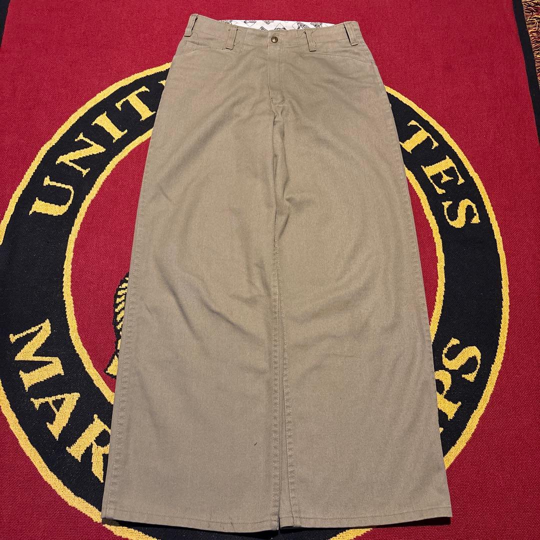 激レア 90s bendavis ゴリラカット チノ usa製 極太 ワイド