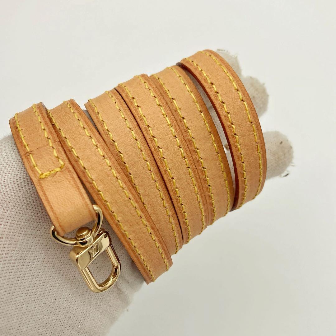 極美品 ルイヴィトン ショルダーストラップ ベルト 肩紐 ヌメ革 1.2×110