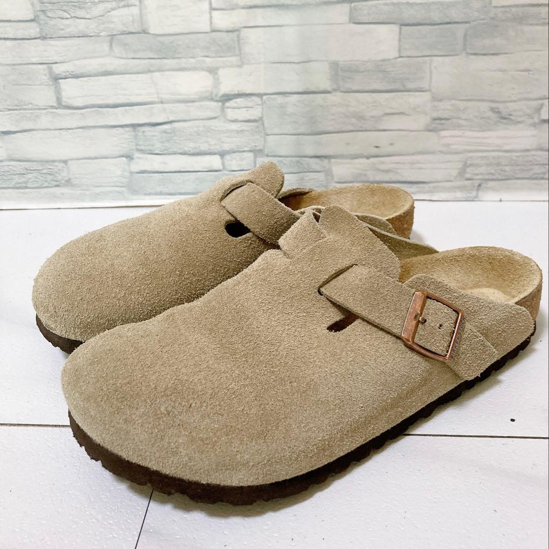 ビルケンシュトック ボストン サボサンダル レギュラー トープ 25 39