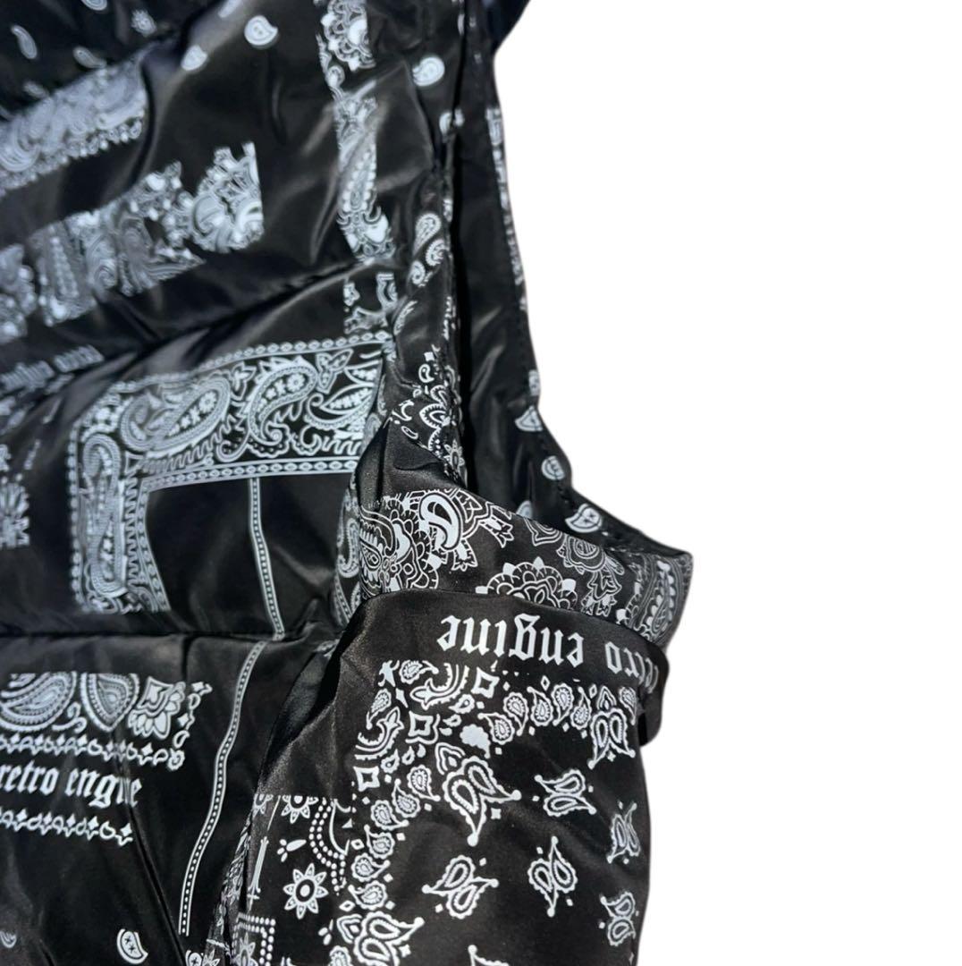 アダムスジャグラー RTEG ペイズリー柄 フード付き