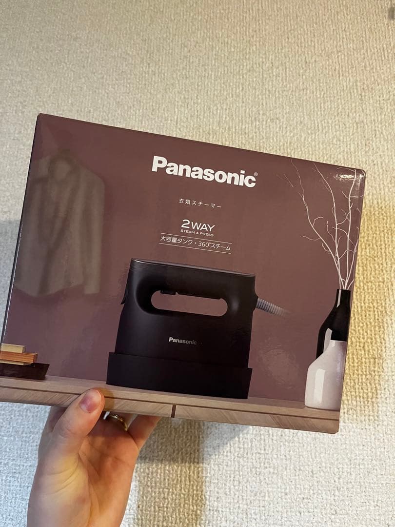 新品未開封★ Panasonic NI-FS770 2WAY衣類スチーマー