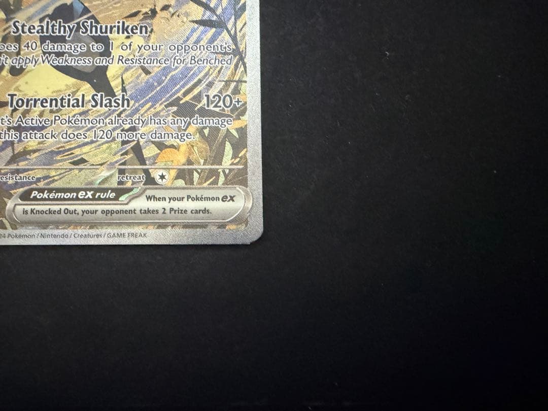 ゲッコウガex & キングドラ ex 英語プロモ 海外限定絵柄 SAR加工