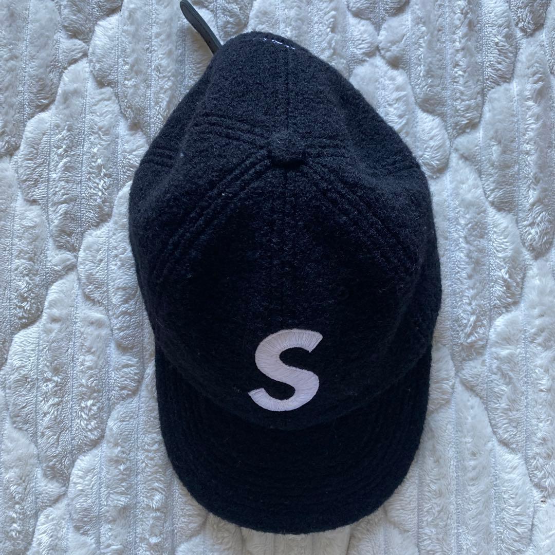 Supreme Sロゴ ウールキャップ