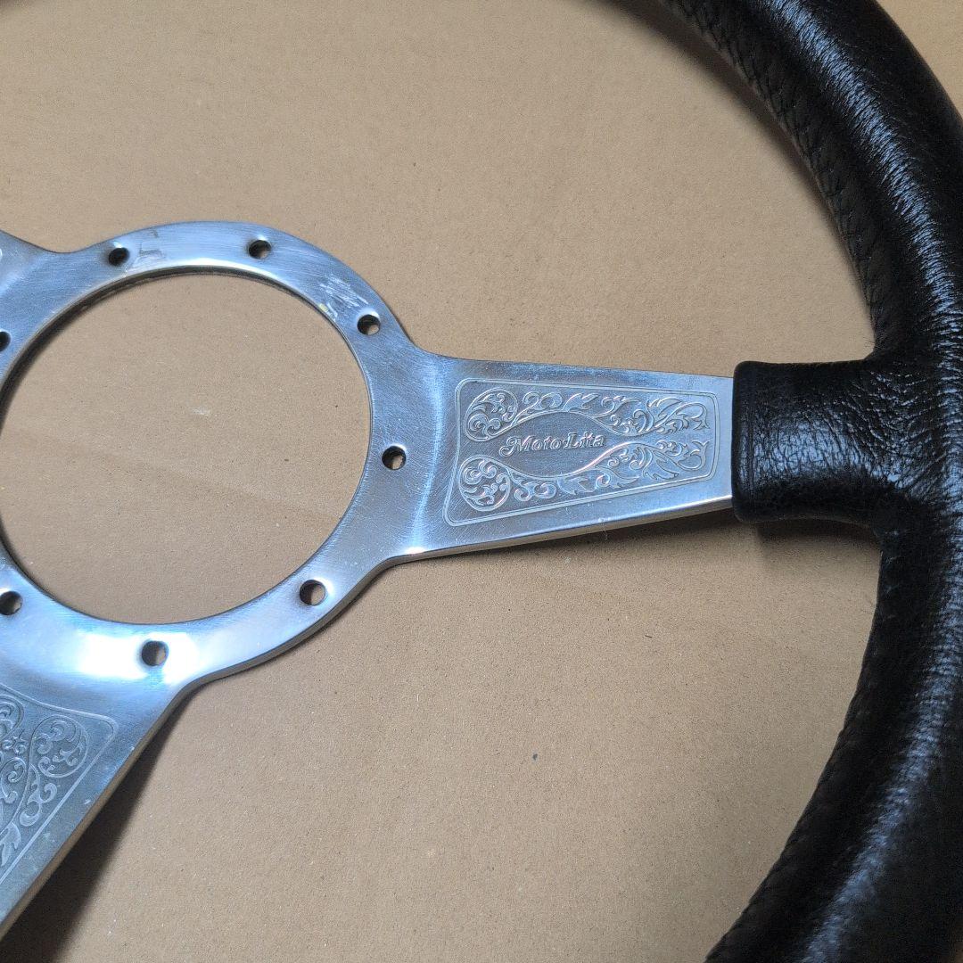 モトリタ　ステアリング　１４インチ　ガンスミス