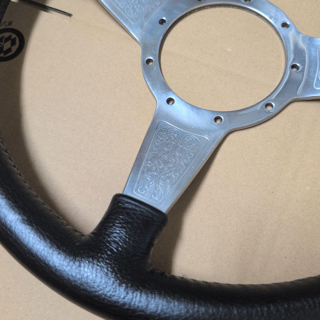 モトリタ　ステアリング　１４インチ　ガンスミス