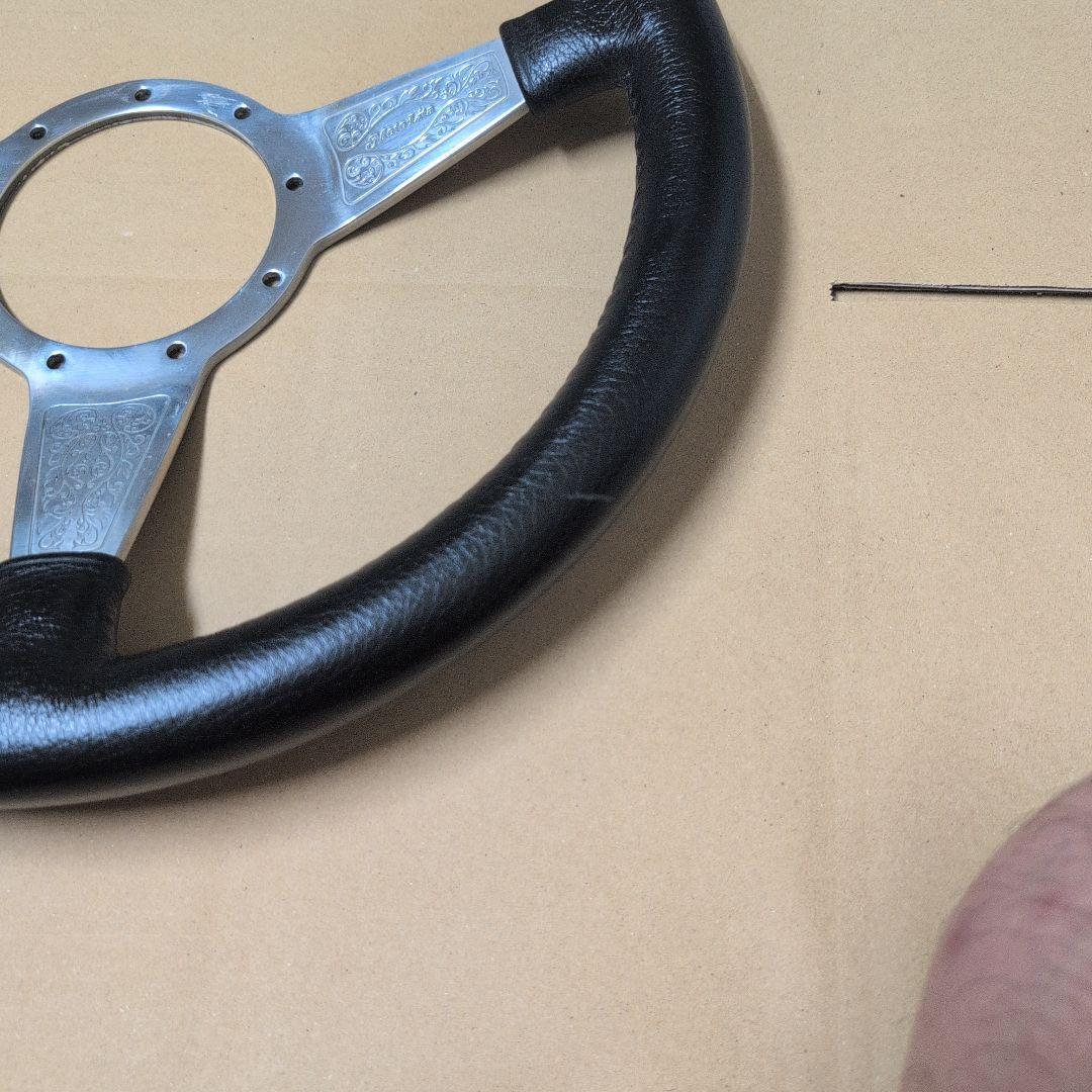 モトリタ　ステアリング　１４インチ　ガンスミス