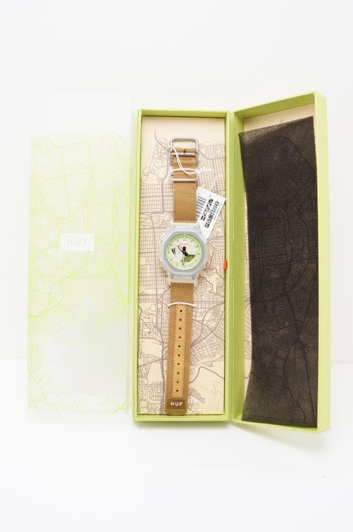 <タグ付＞ CASIO G-SHOCK GA-2100　HUF コラボ 20周年