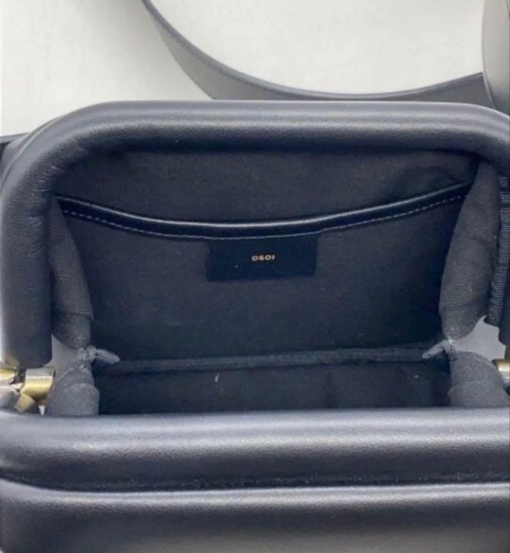 【美品】OSOI MINI BROT ショルダーバッグ　黒　ゴールド金具　韓国