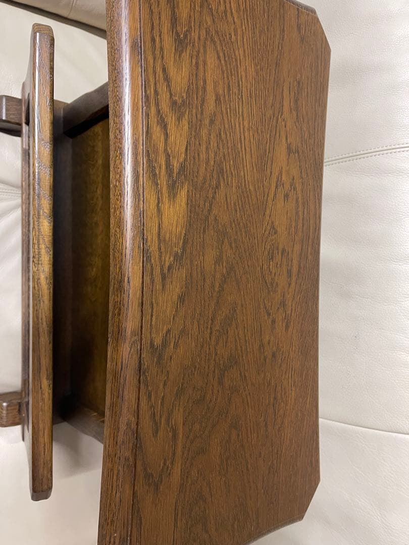 木製二段マガジンラック