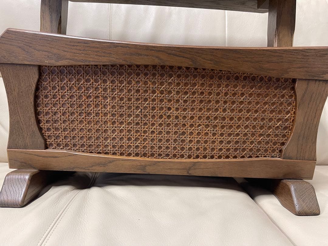 木製二段マガジンラック