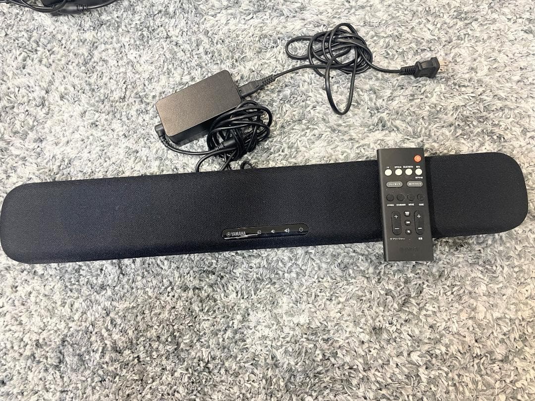 YAMAHA ヤマハ　サウンドバー　SR-C20A　リモコン付き　2022年製